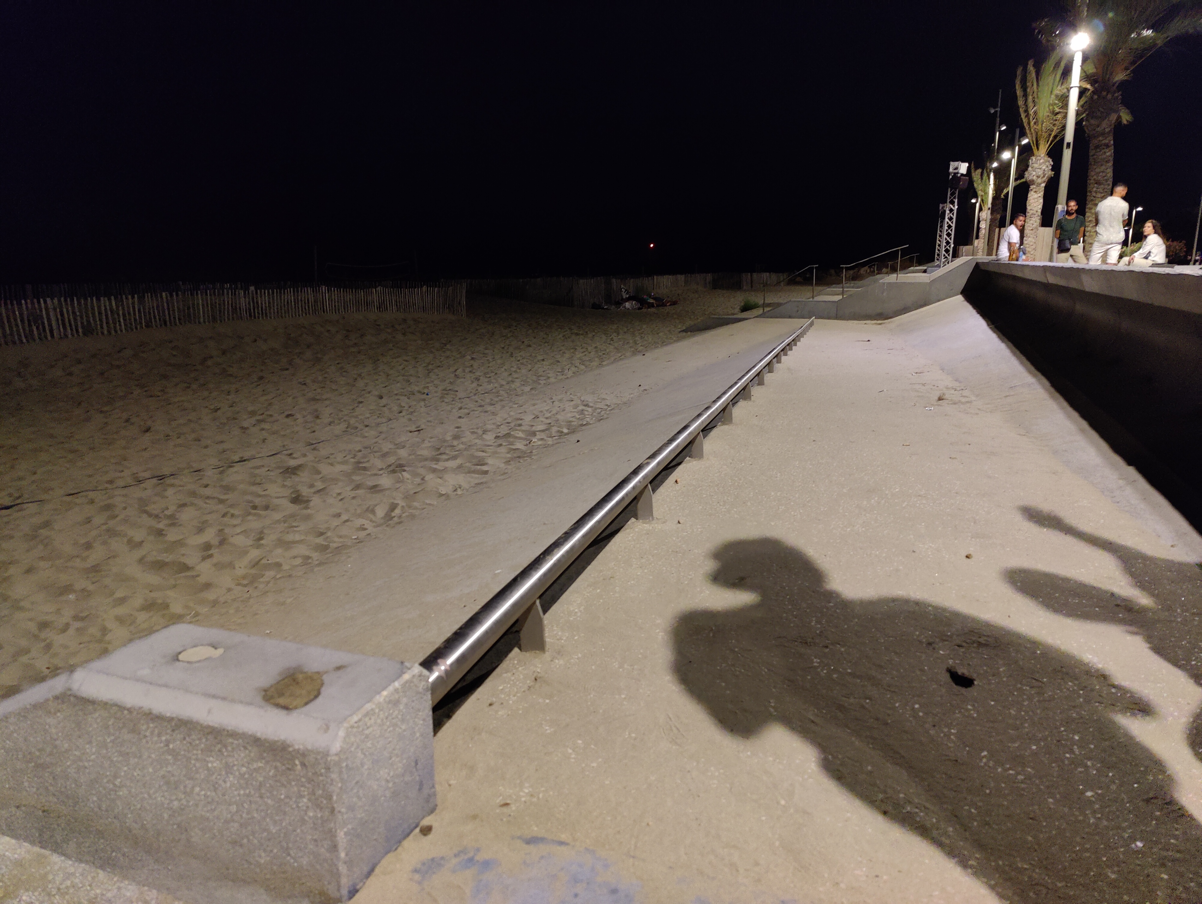 Rail plage La Grande-Motte — photo 1