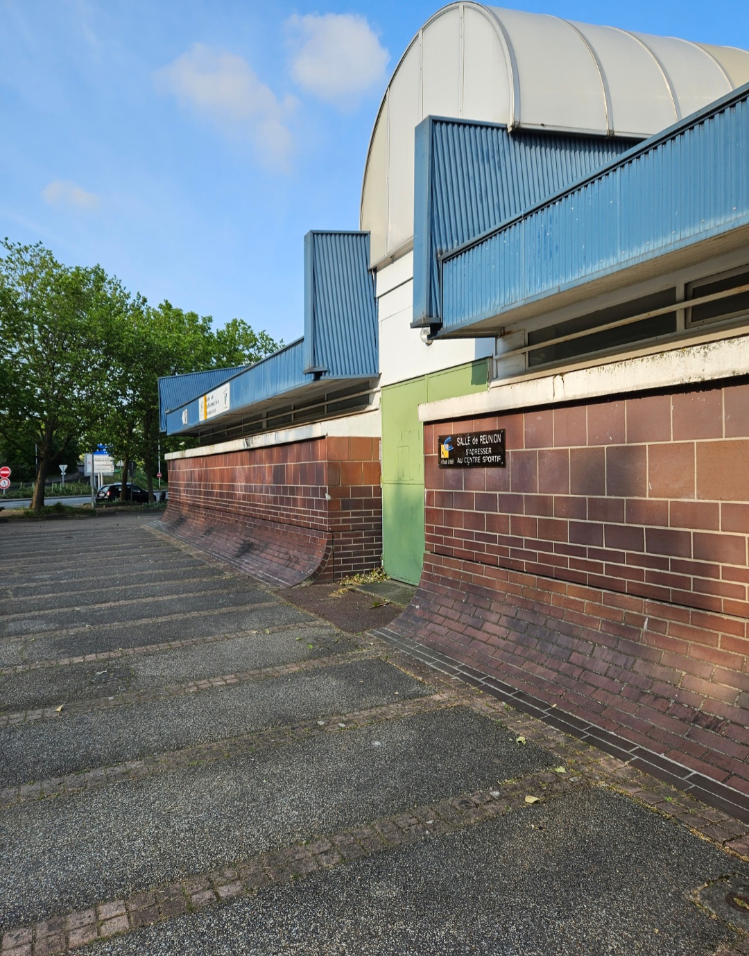 Courbes du centre sportif — photo 1