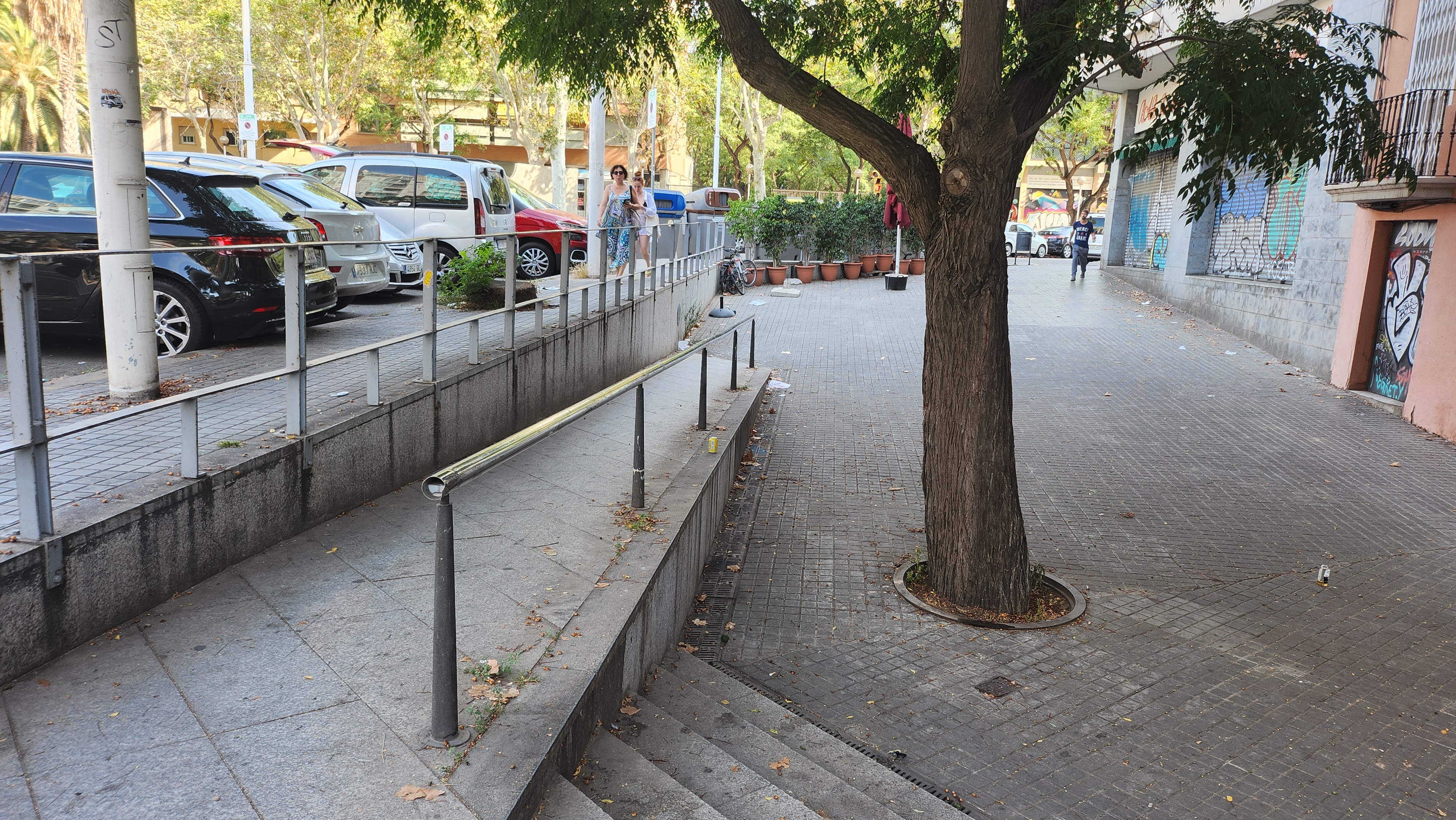 Great rail curb carrer Llull — photo 1
