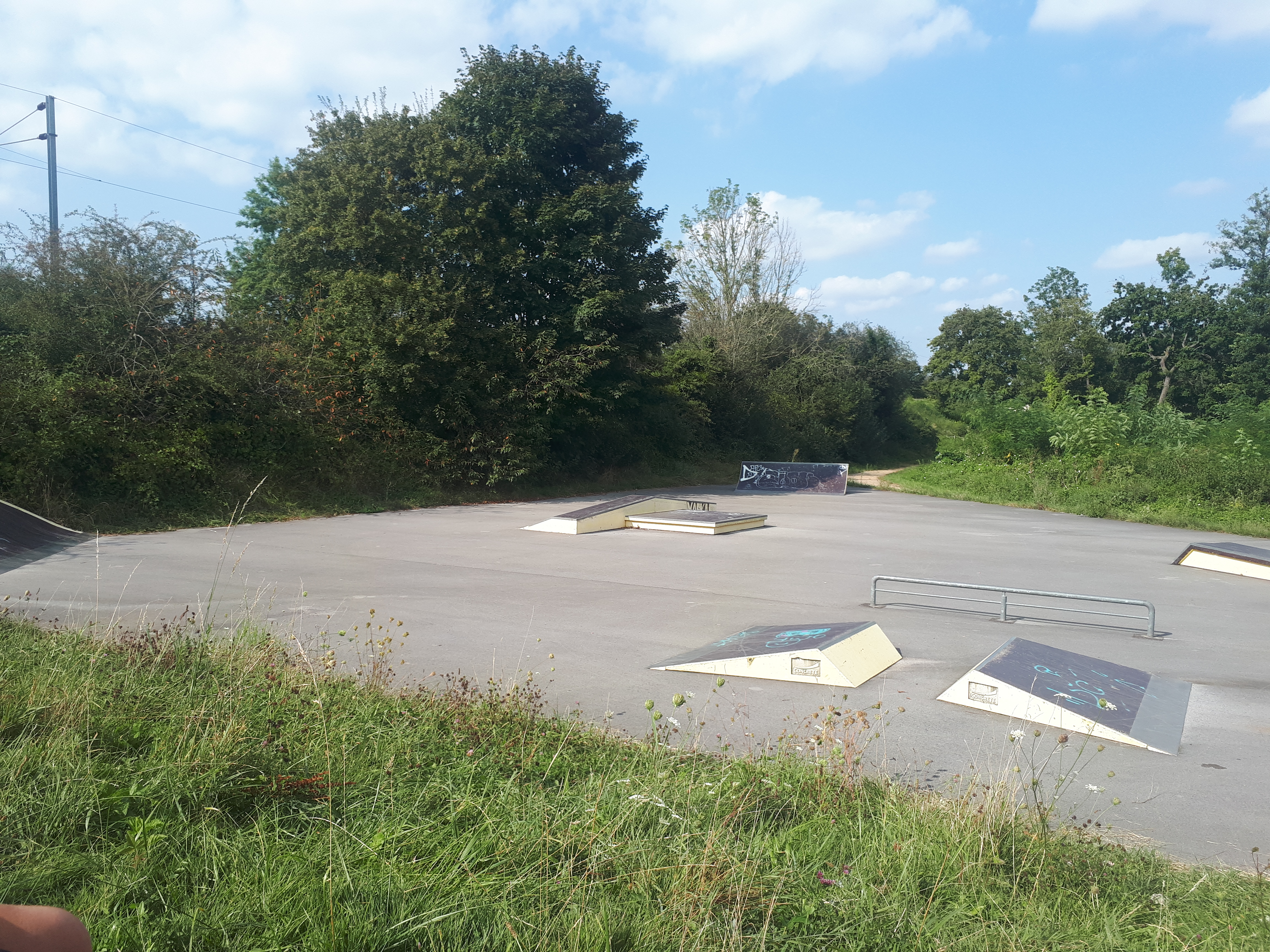 Foucherans skatepark — photo 1