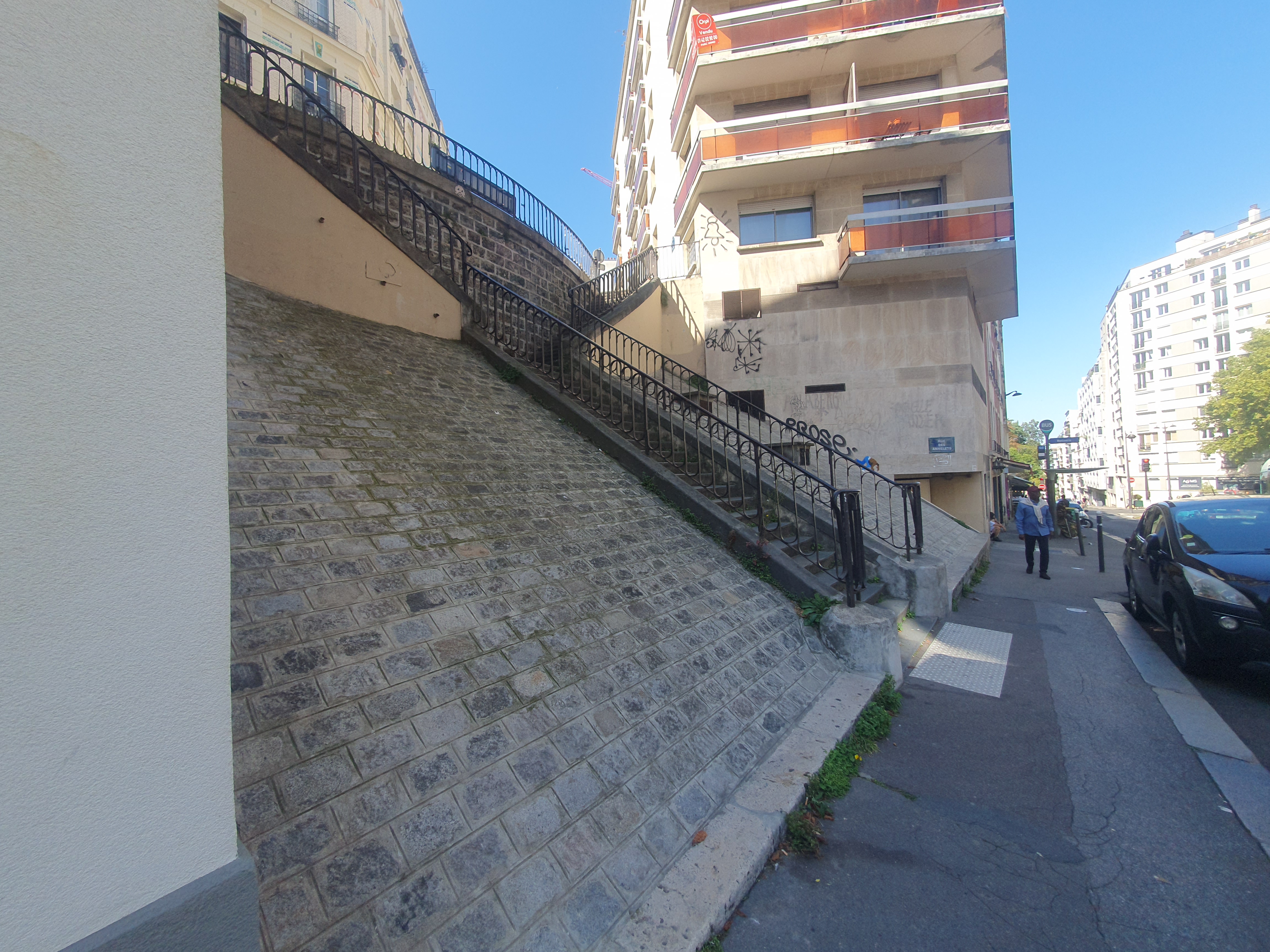 Gros plains inclinés en pierre — photo 1