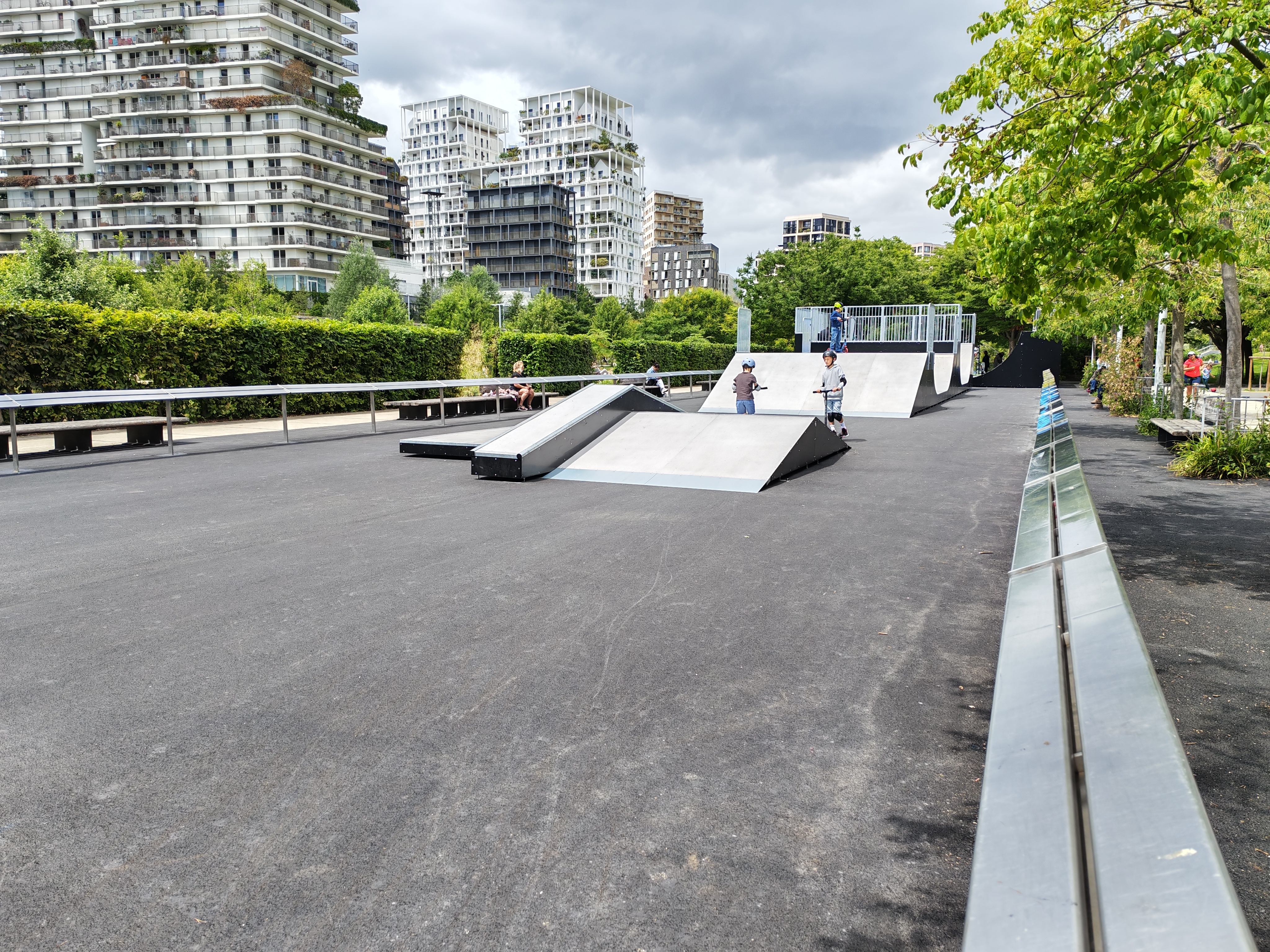 Batignolles skatepark (new) — photo 1